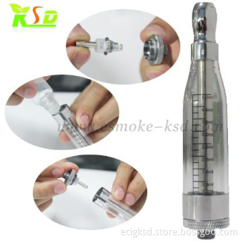Electronic cigarette New poptank atomizer bottom coil spray POP Tank